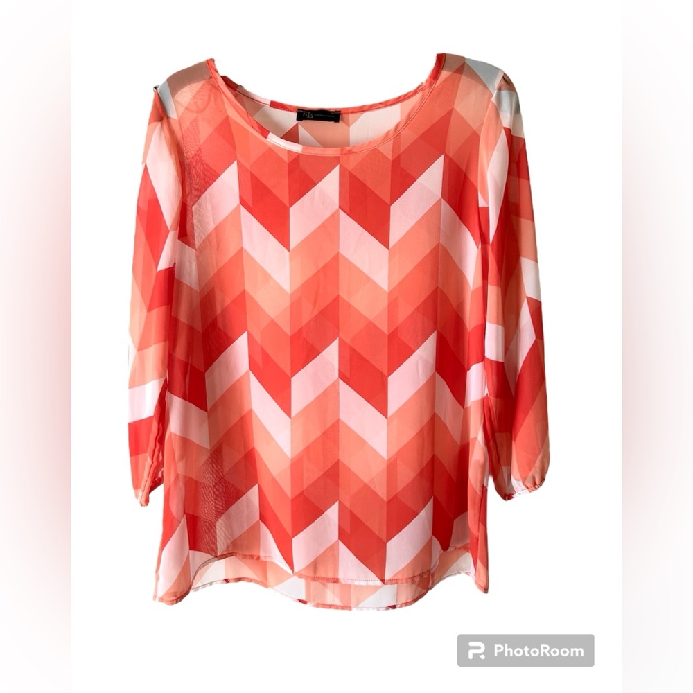 KLD Signature Sheer Blouse